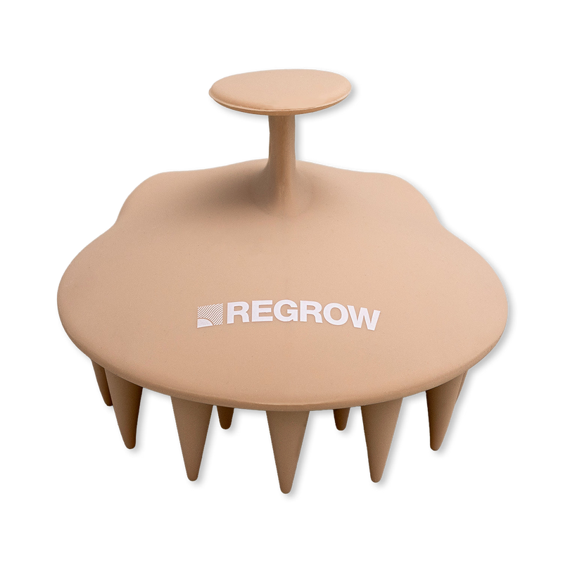 Regrow silicone scalp massage brush, imported from the UK