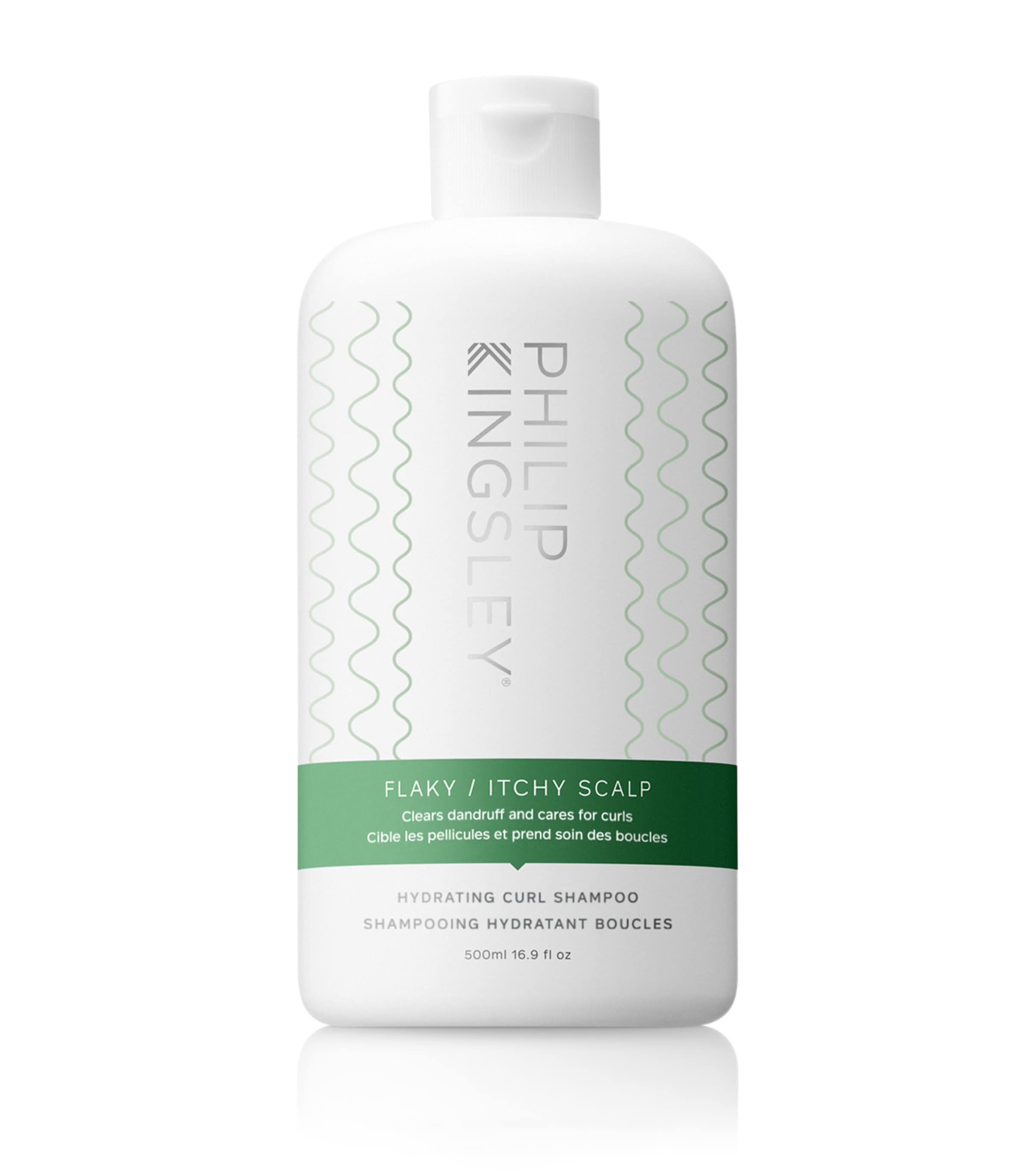 Philip Kingsley Flaky Itchy Scalp Hydrating Curl Shampoo 500ml, imported from the UK