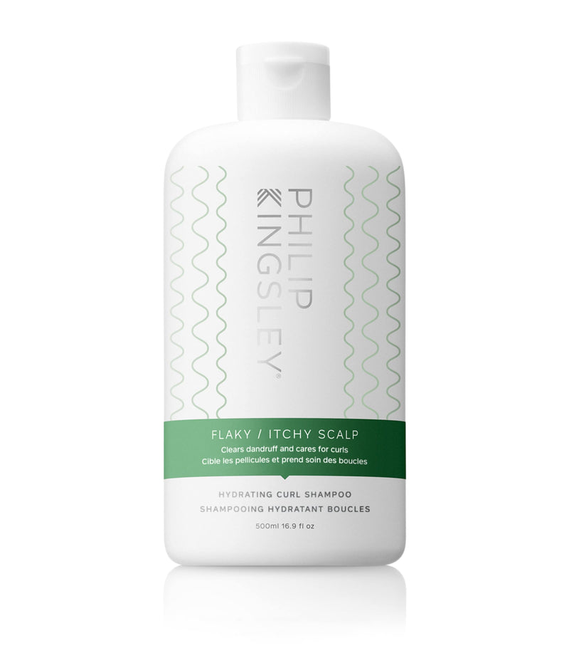 Philip Kingsley Flaky Itchy Scalp Hydrating Curl Shampoo 500ml, imported from the UK