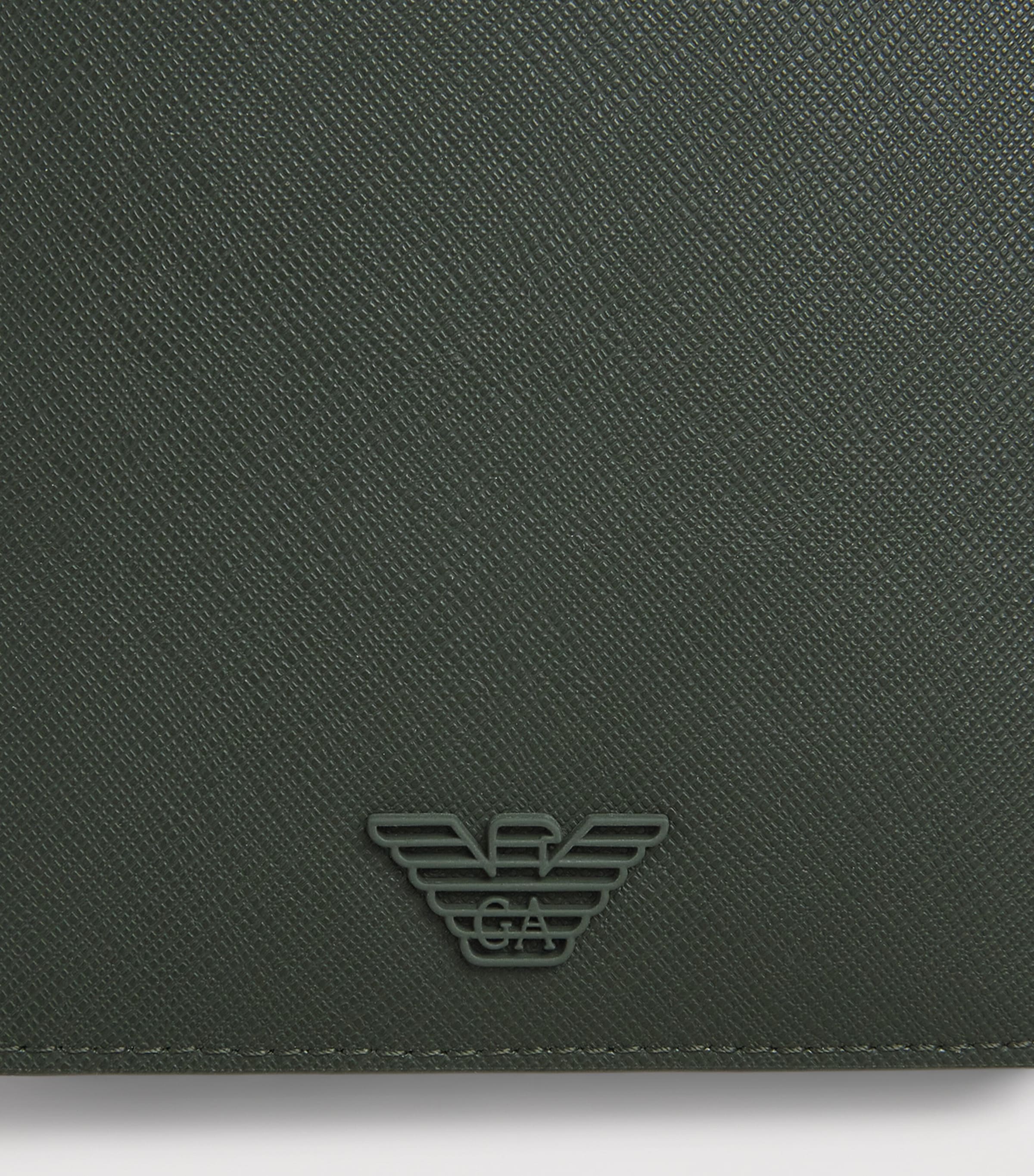Emporio Armani Saffiano leather passport holder, UK version