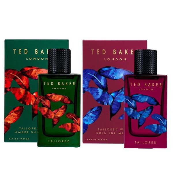 Ted Baker fragrance duo set Tailored Amber Wood 2x100ml British brand