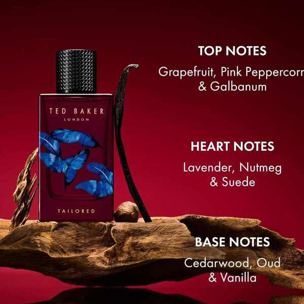 Ted Baker fragrance duo set Tailored Amber Wood 2x100ml British brand