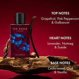 Ted Baker fragrance duo set Tailored Amber Wood 2x100ml British brand