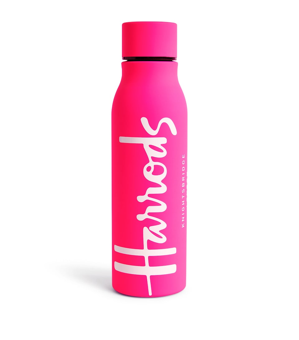 Slender Metal Water Bottle with Non-Slip Sleeve 23cm