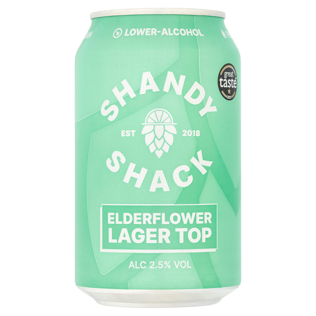 Shandy Shack Elderflower Lager Top 330ml