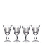 Waterford crystal Hibernia Mastercraft wine glasses set of 4, 280ml capacity (British brand)