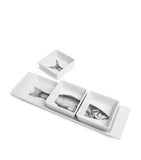 Fornasetti Porcelian Grande Pesci appetizer set - British product