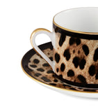 Dolce&Gabbana Casa Leopardo teacup and saucer set - British product