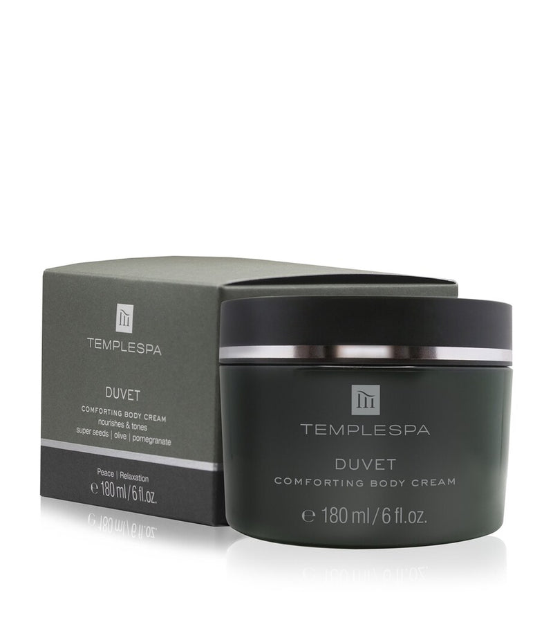 TEMPLESPA Duvet Comforting Body Cream 180ml (British brand)