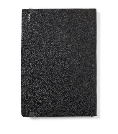 دفتر Harrods Aspinal Of London Grained Leather Bound A5 Notebook - اشترِ عبر الإنترنت من McGrocer