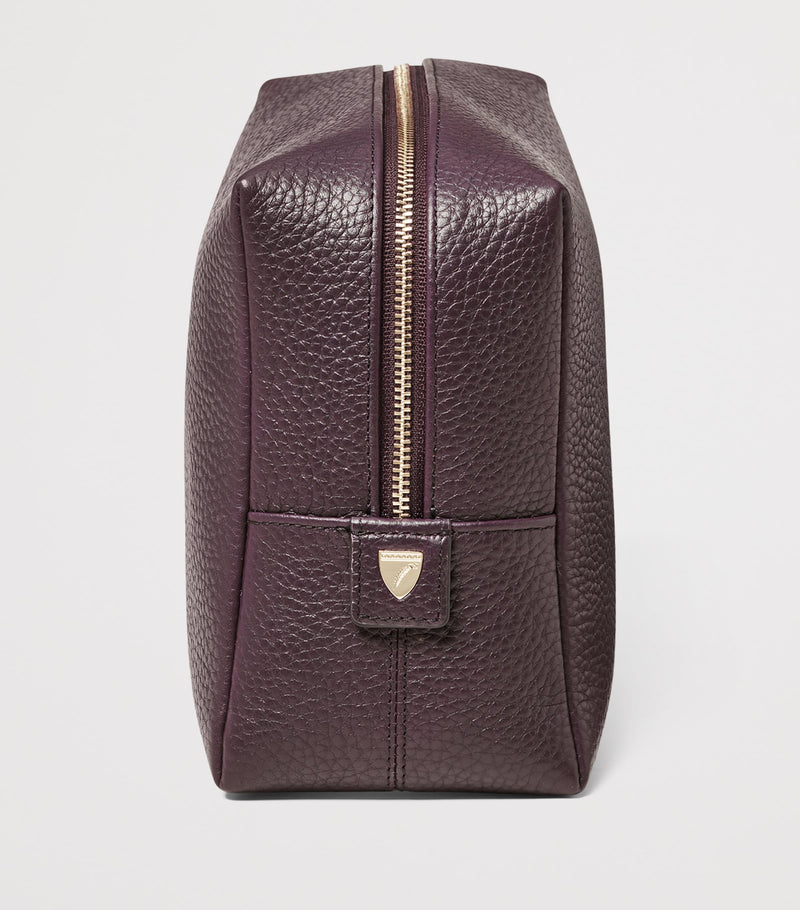 Aspinal Of London large leather cosmetic case - British product