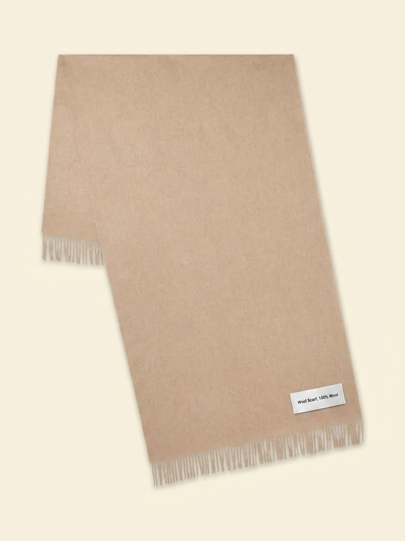Mulberry merino wool scarf (British brand)