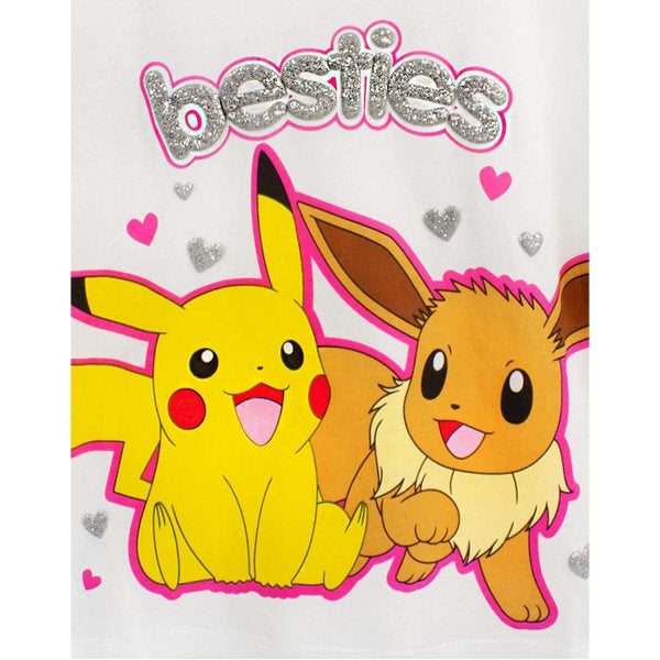 Pokemon Girls Besties Long Pyjama Set (7-8 Years) GOODS Superdrug   