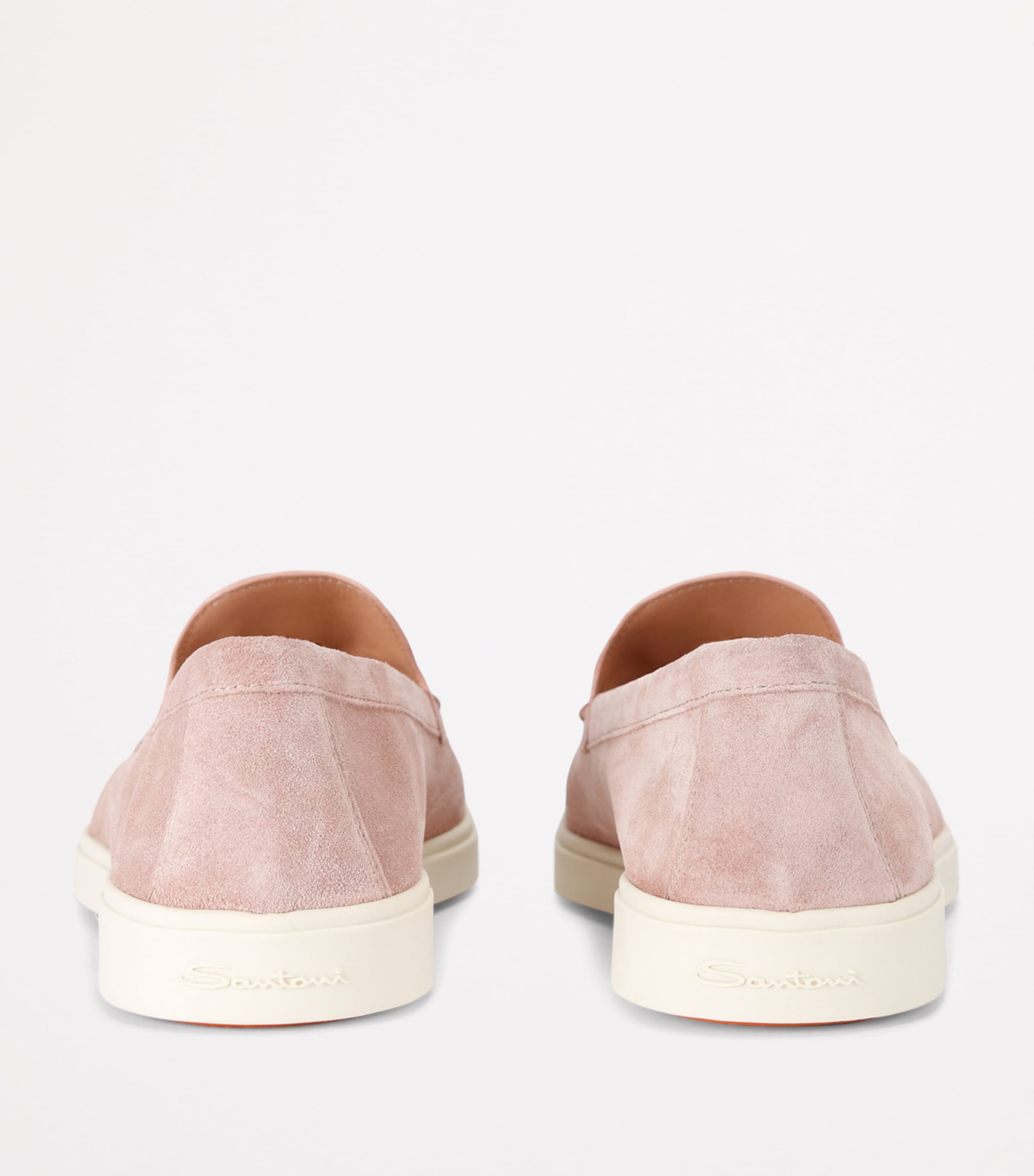 Santoni suede Feudal loafers (British brand)