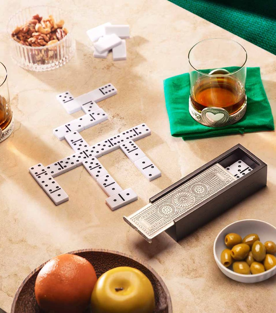 Royal Selangor Ace pewter domino set (British brand)