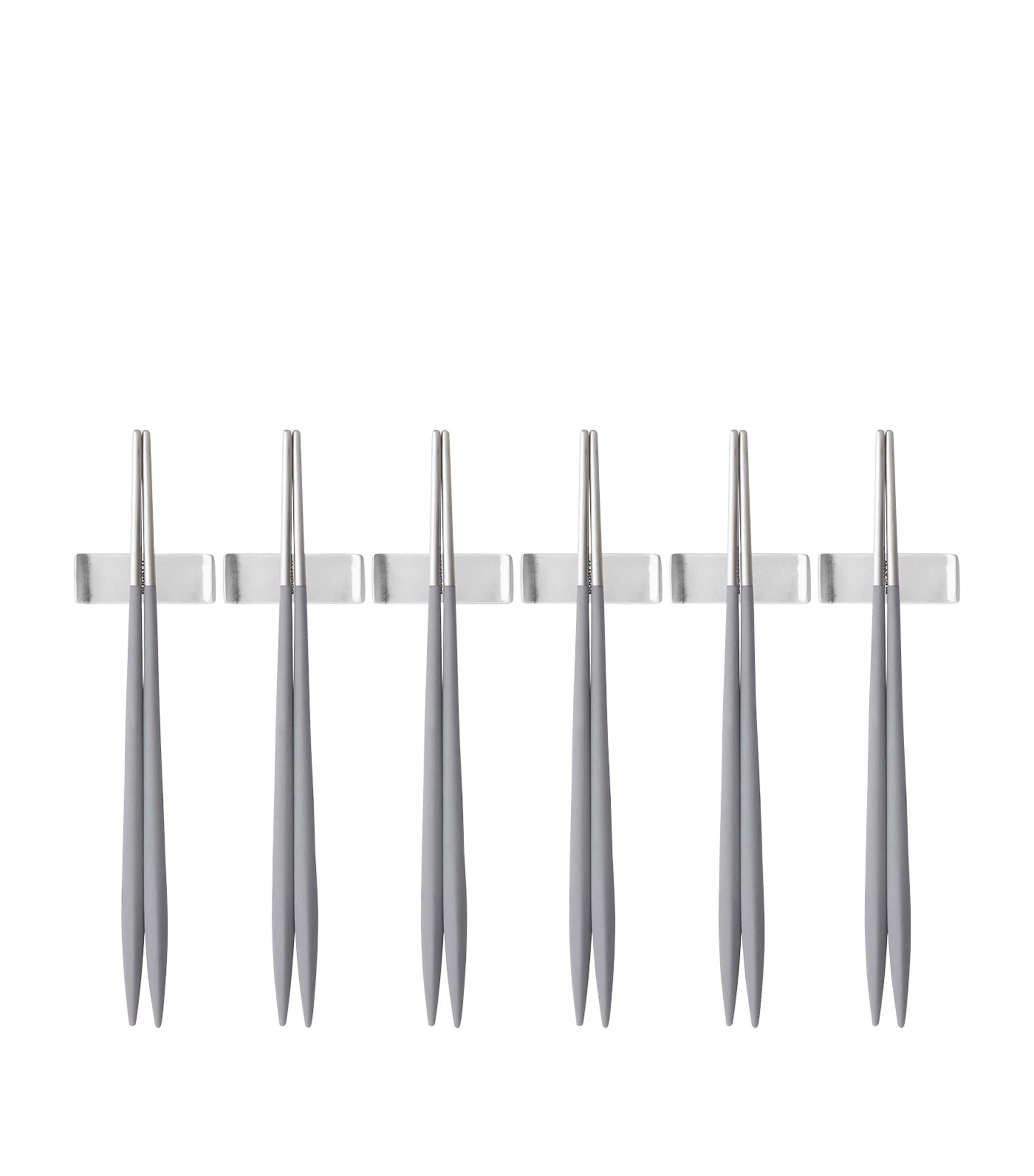 Bugatti Ares stainless steel chopsticks set of 6 - British product