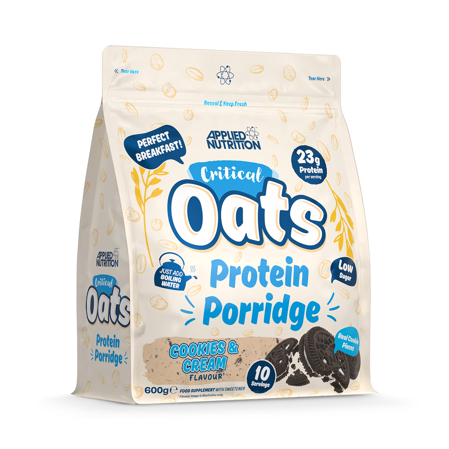 Applied Nutrition protein porridge Cookies & Cream 600g - British product