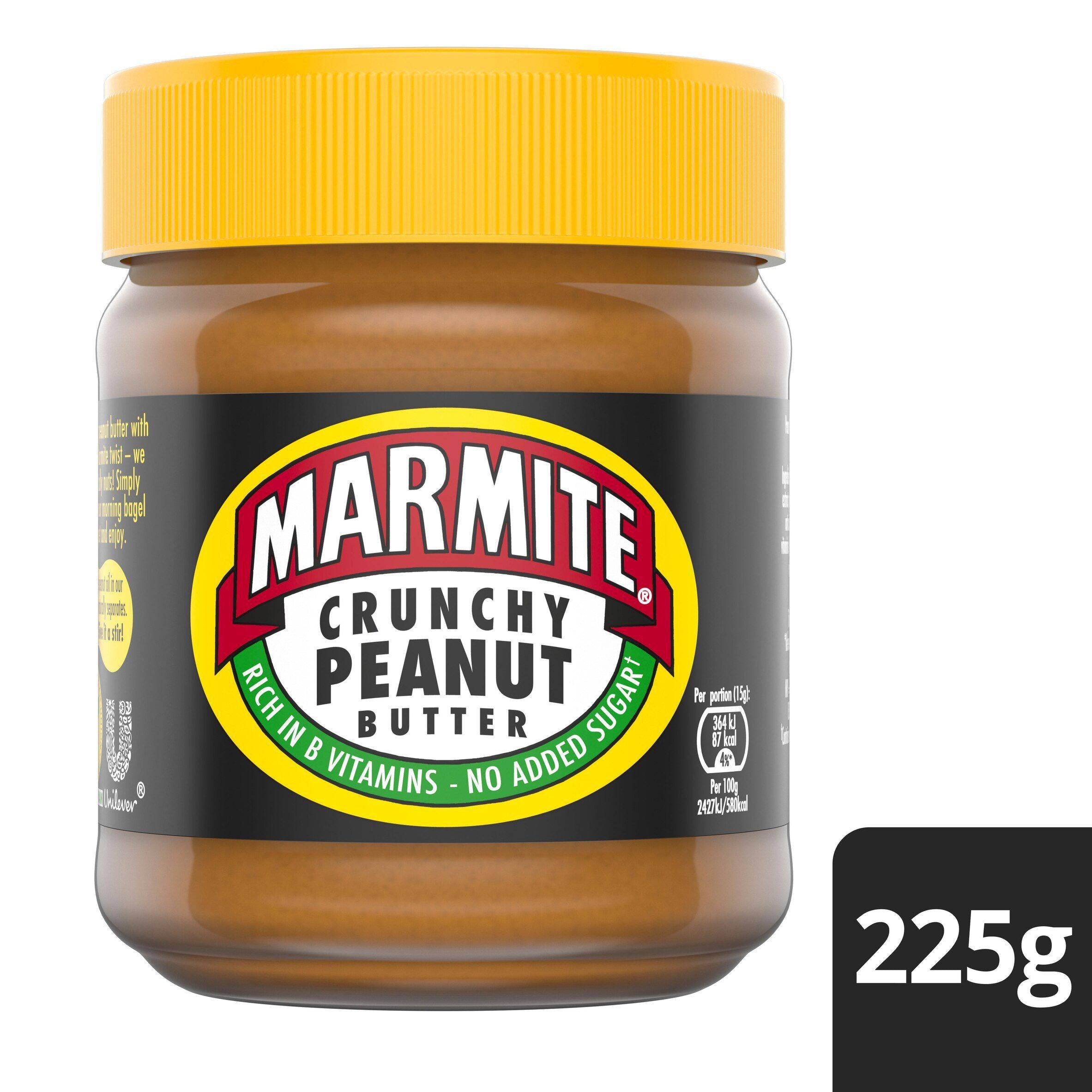 Marmite Crunchy Peanut Butter 225g Nut butter Sainsburys   