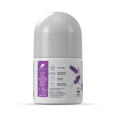 Dr Organic Lavendel Deodorant Roll-On 50ml