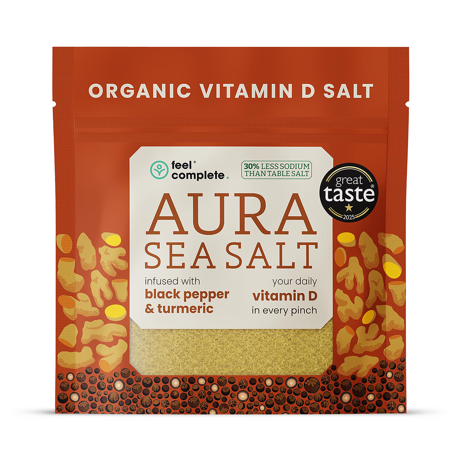 Feel Complete Aura Sea Salt organic blend 80g (British brand)