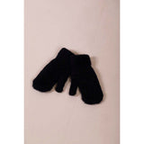 SVNX soft knitted winter mittens in pink (British brand)