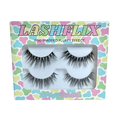 Superdrug Space Baby Lashflix Juicy Pre-Mapped False Eyelashes 2 Sets- Buy online at McGrocer