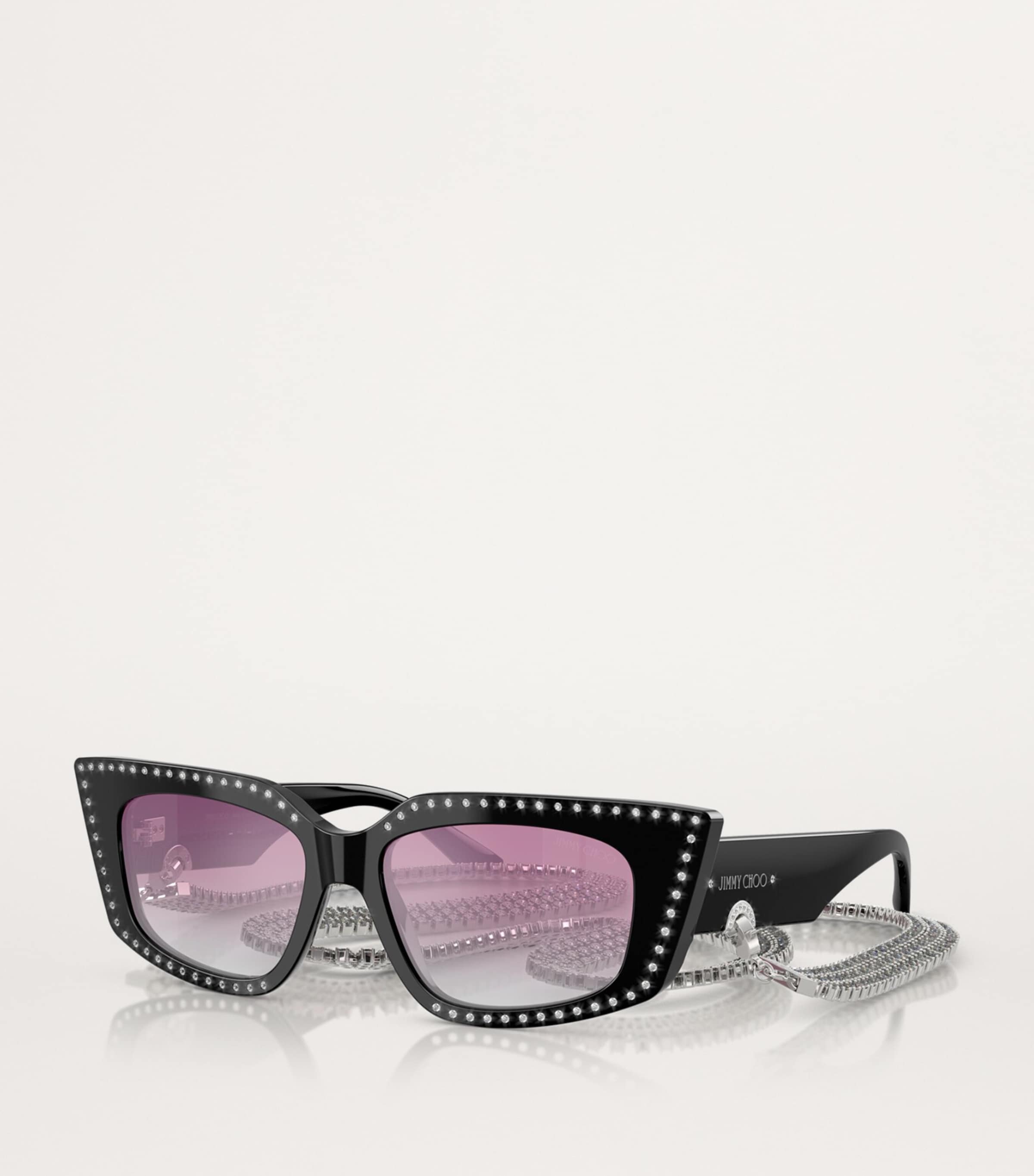 Jimmy Choo JC5033B acetate sunglasses (British brand)