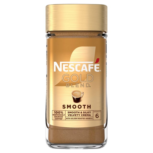 Nescafe Gold Smooth Instant Coffee   200g Food Cupboard M&S   