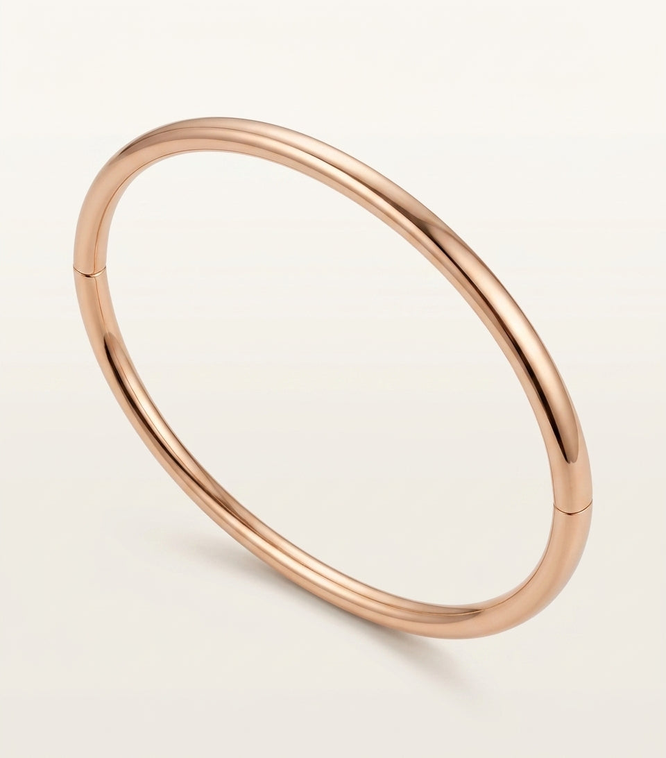 Cartier small rose gold and diamond Juste un Clou bracelet, imported from the UK