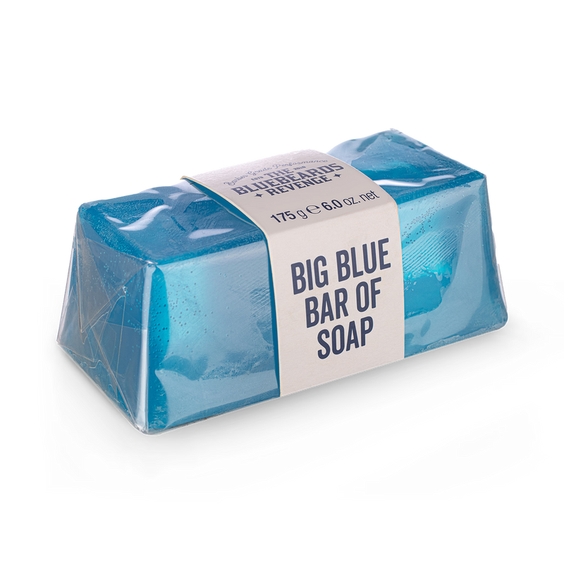 Bluebeards Revenge Big Blue bar soap 175g (British brand)