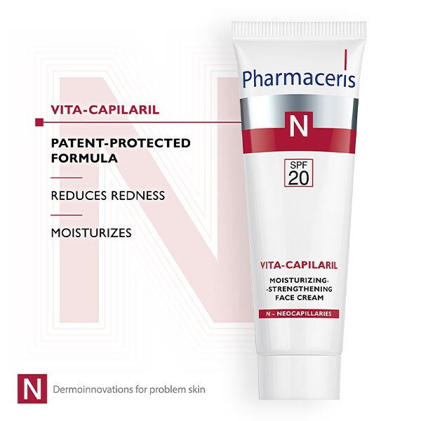 Pharmaceris N Vita Capilaril Strengthening Face Cream GOODS Superdrug   