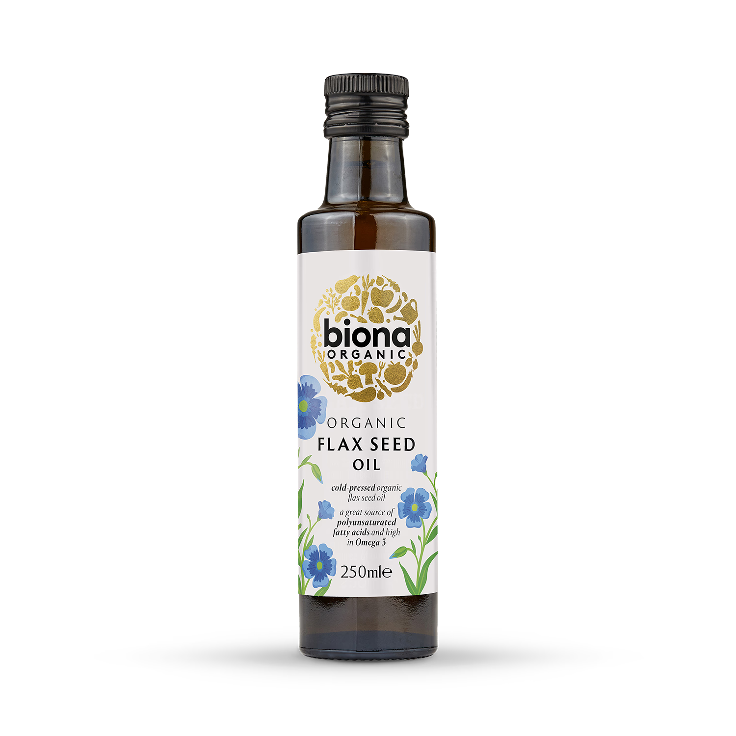 Biona Organic Flax Seed Oil 250ml - British product