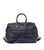 Aspinal of London nylon gym bag with leather trims, UK version