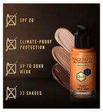 Max Factor Facefinity All Day Flawless 3 in 1 SPF 20 Vegan Foundation 30ml