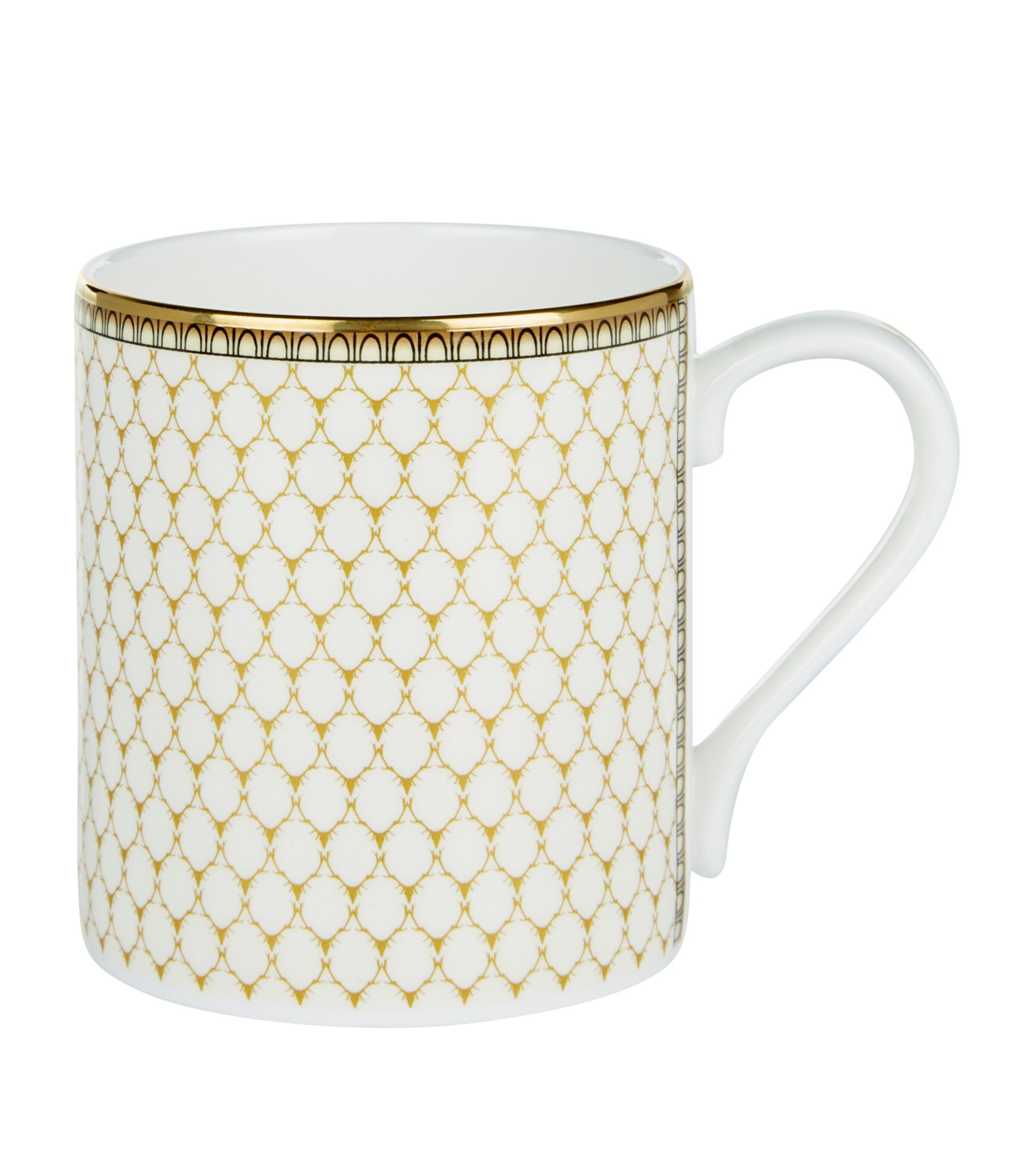 Halcyon Days Antler Trellis China Mug, UK version