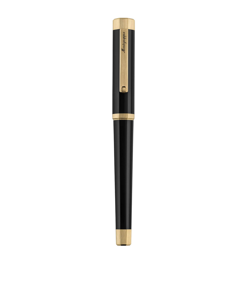 Montegrappa yellow gold-trim Otto fountain pen, imported from the UK