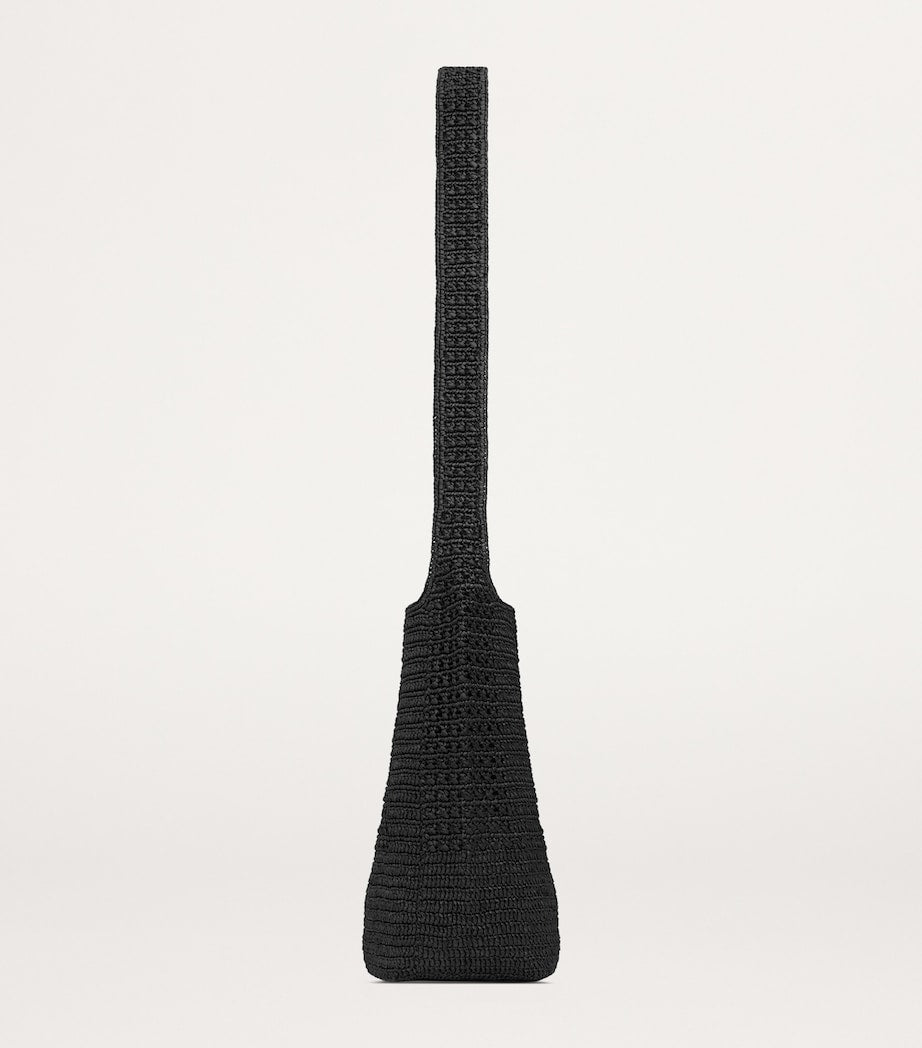 Saint Laurent Le 5 à 7 raffia shoulder bag, UK version