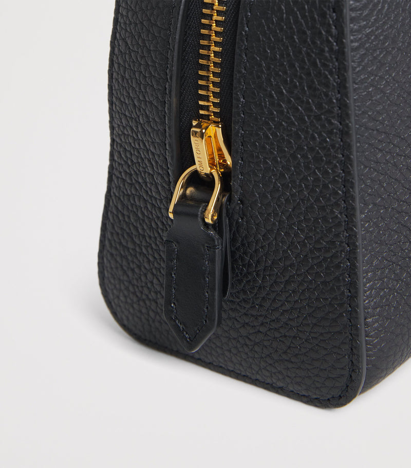 TOM FORD leather wash bag (British brand)