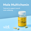 Vitl male multivitamin 30 capsules - British product
