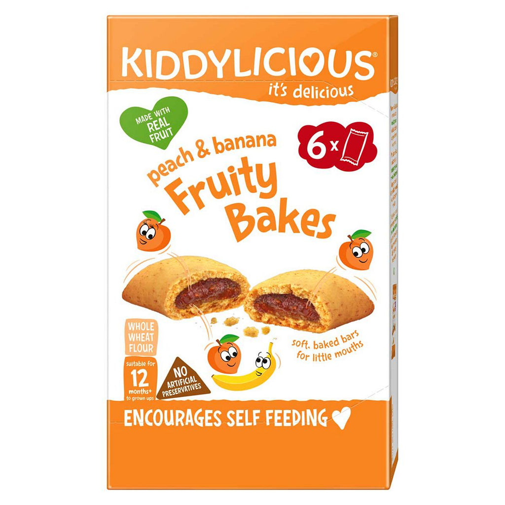 Kiddylicious fruity bakes peach 22g 6s 