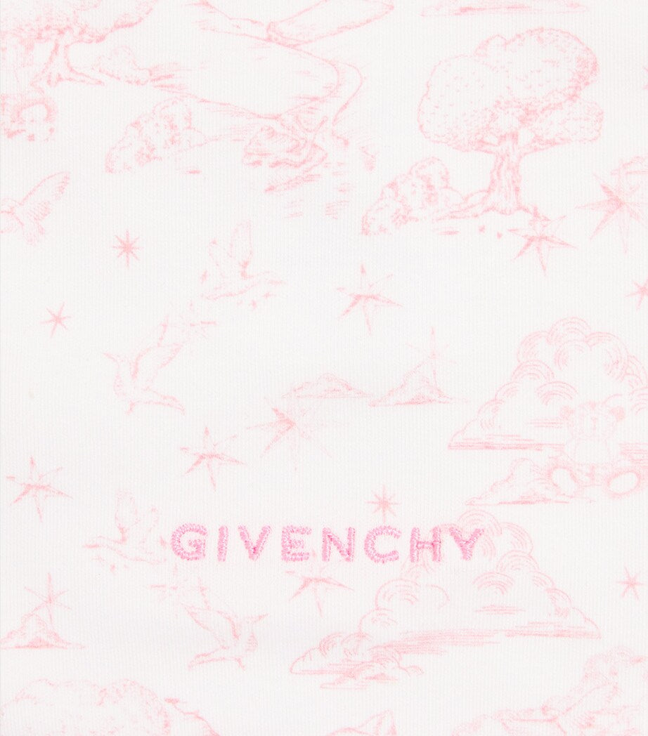 Givenchy Kids cotton all-in-one, hat and bib set for 1-18 months, UK version