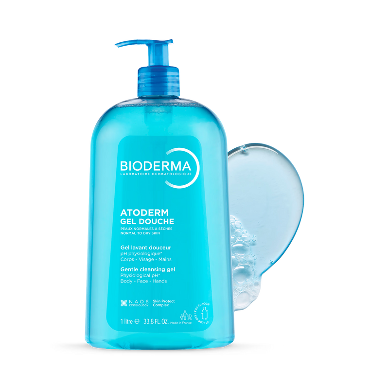 Bioderma Atoderm body wash for dry skin 1L (British brand)