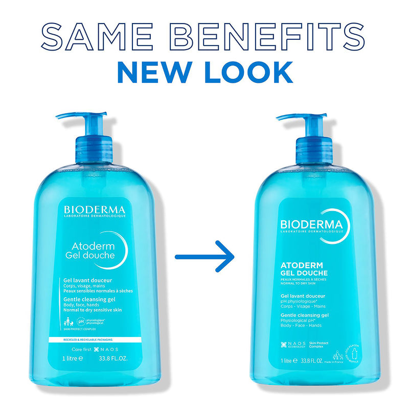 Bioderma Atoderm body wash for dry skin 1L (British brand)