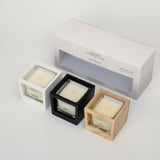 French Connection Wooden Collection Candle Trio 3 x 55g - British product