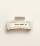 Prada embellished triangle barrette hair clip with crystals, UK version