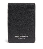 Giorgio Armani grained leather card holder - British product