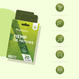 WeightWorld hemp seed oil patches 20 count, UK version