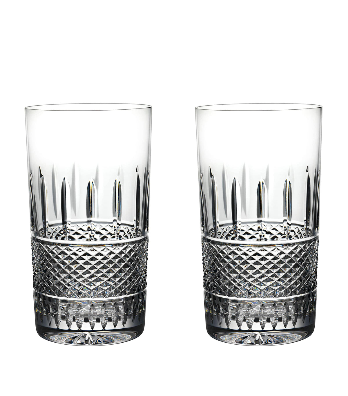Waterford Irish Lace highball glasses 400ml (British brand)