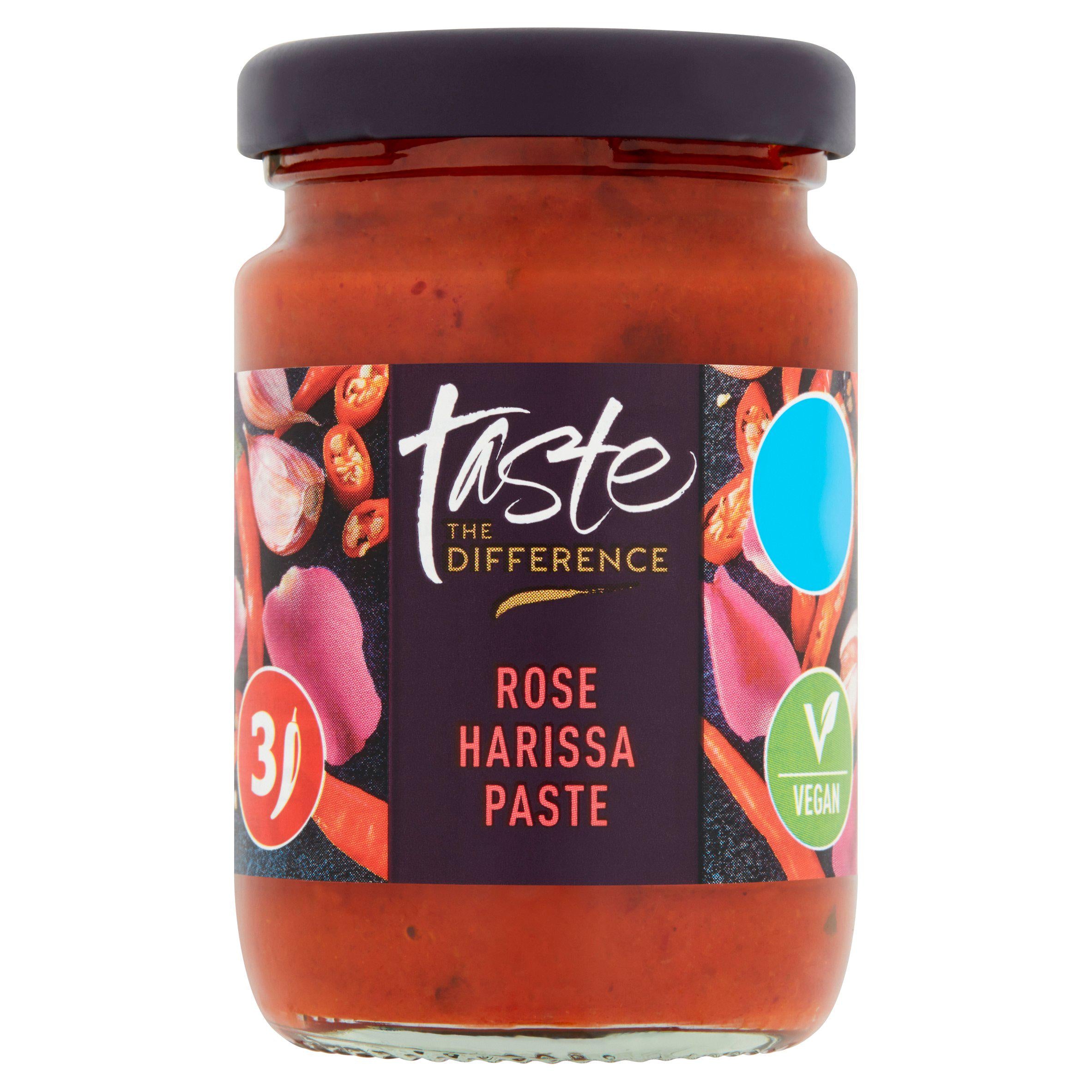 Sainsbury's Rose Harissa Paste Inspired to Cook, Taste the Difference 90g GOODS Sainsburys   