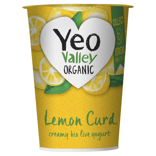 Yeo Valley Organic Lemon Curd Yogurt 450g GOODS Sainsburys   